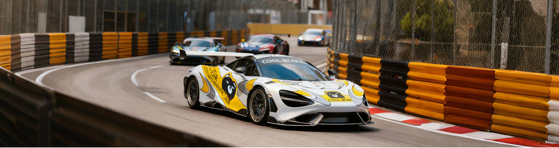 Cool Bear Racing Car